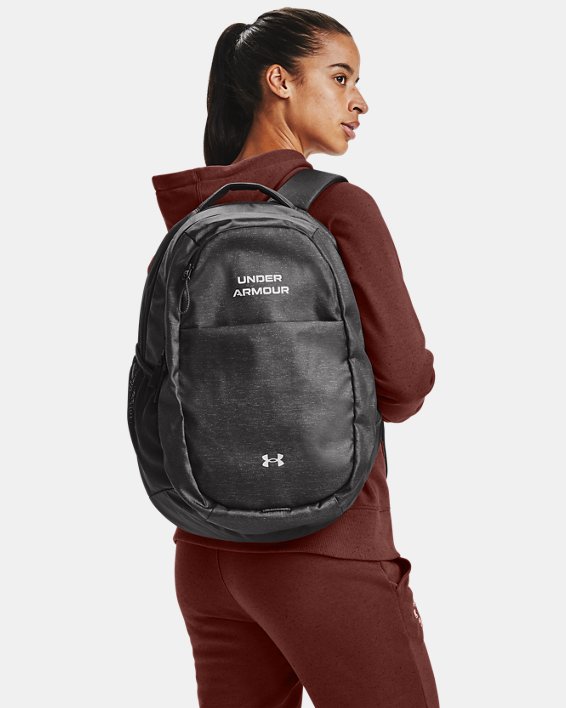 Women's UA Hustle Signature Backpack, Gray, pdpMainDesktop image number 5
